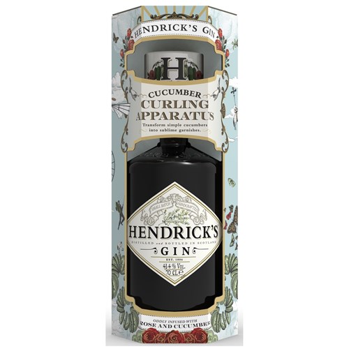 Hendricks Gin 70cl Cucumber Curler Gift Box